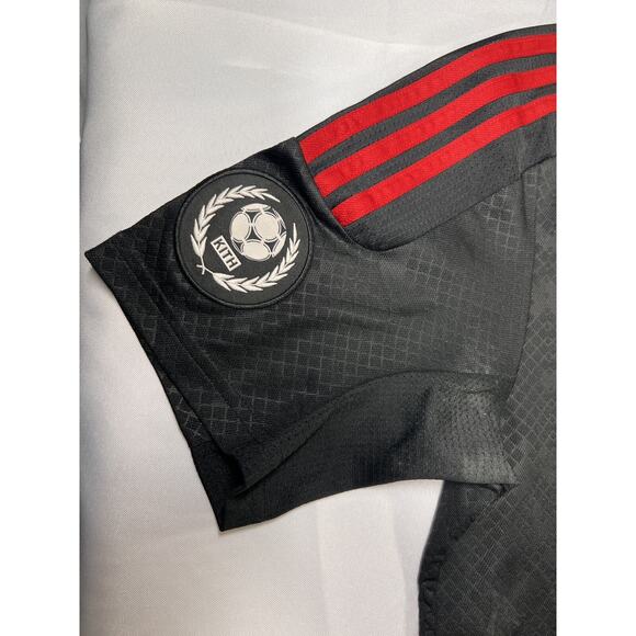 KITH X ADIDAS SOCCER GAME JERSEY COBRAS HOME White Black Red Size S - Small - Picture 3 of 16